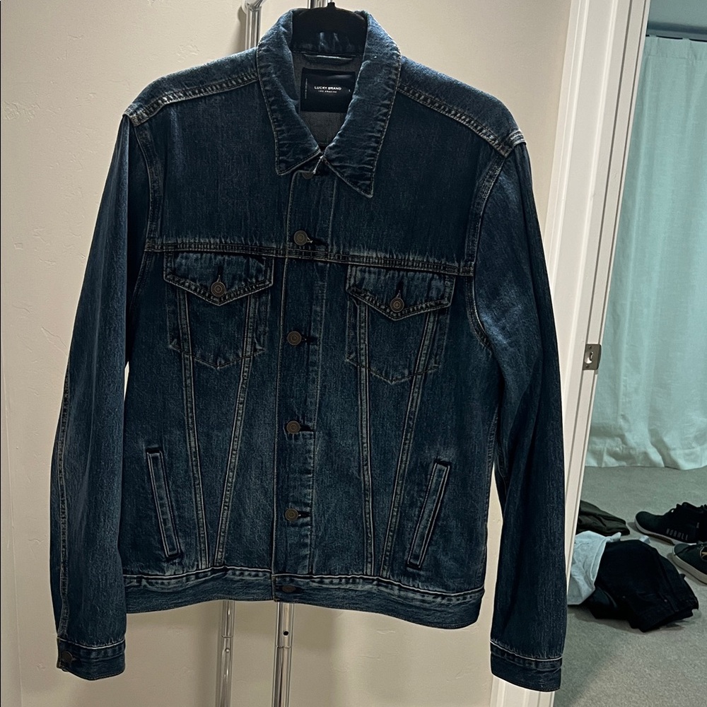 Lucky Brand Dark Blue Denim Jacket
